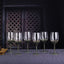 Enamel lead-free red wine cup crystal glass high footed cup decanter set - Korvel