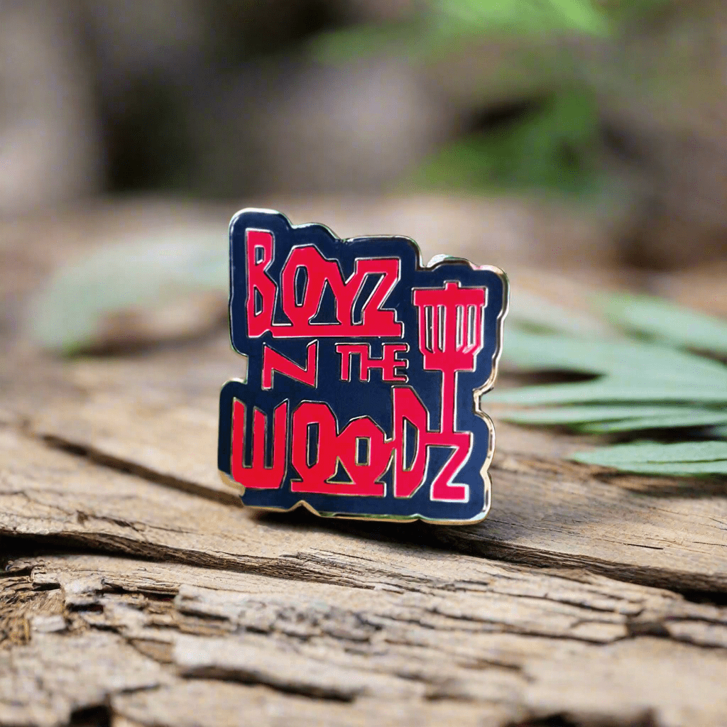 Broche en métal Papillon Boyz In The Woods