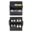 Adhesive RV Shoe Storage Over-Door Rack with Deep Pockets