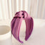 Premium Solid Color Wide Headband for Women