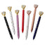 21Color Kawaii Ballpoint Pen Big Gem Metal Ball Pen With Large Diamond Blue And Black Magical Pen Fashion School Office Supplies - Korvel