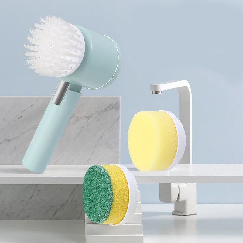 Multifunctional Handheld Wireless Electric Cleaning Brush Dishwashing Electric Brush - Korvel