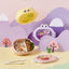 Cute little frog portable microwaveable lunch box with compartments fruit box lunch box - Korvel