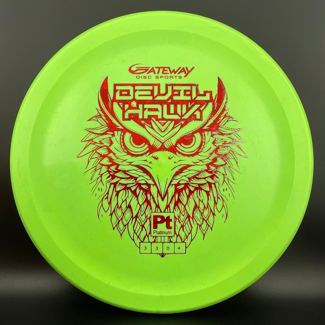 Putter de Disc Golf Platinum Devilhawk