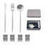 Premium 304 Stainless Steel Portable Flatware Set