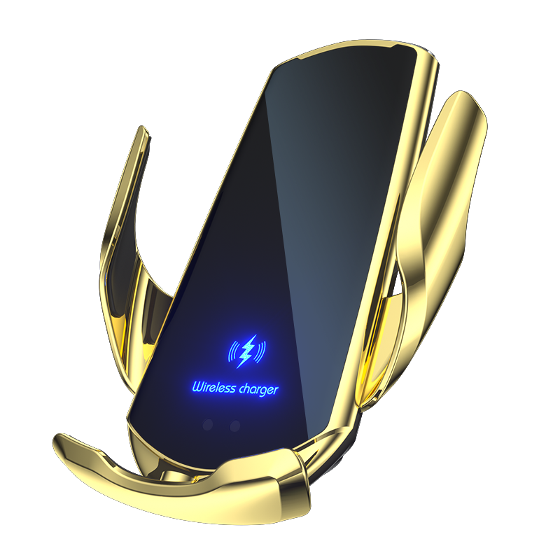 Q3 Wireless Charging Car Phone Holder - 15W Induction Stand