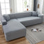 Solid color sofa cover, elastic tight package, full cover, fabric sofa cover, sofa cushion, sofa cover - Korvel