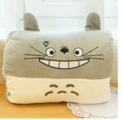 Animated Plush Nap Pillow & Hand Warmer for Kids