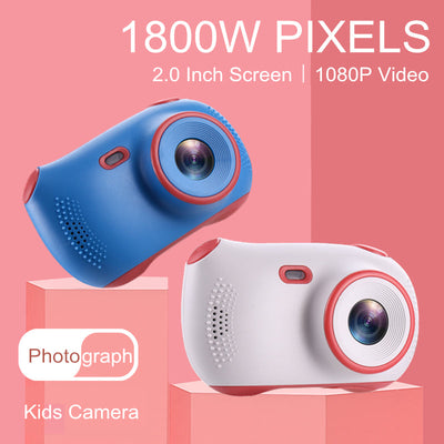 New Cute Fashion Children Digital Camera Can Take Pictures Can HD Video Mini SLR Interest Training Toy Gift - Korvel