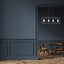 Pendant Lighting 4 Light Industrial Vintage Open Frame Rectangle Chandeliers Modern Black Linear Cage Ceiling Light Fixture - Korvel