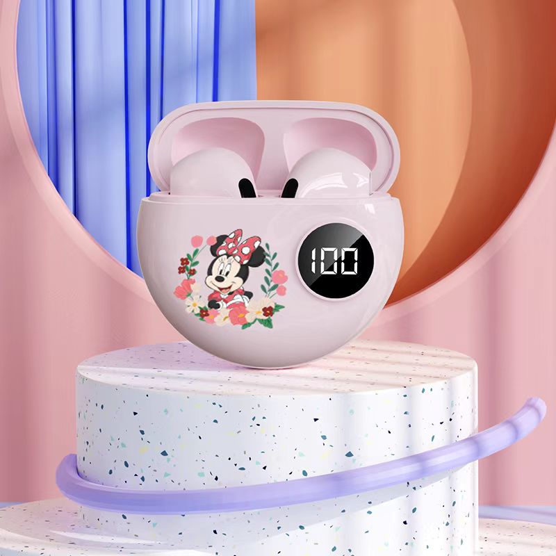 Minnie Mickey Digital Display Bluetooth Headset - Apro6