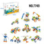 Juego de Bloques de Construcción Creativos para Niños - Juguete Educativo STEM