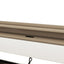 Twin Size Daybed with Drawers, Upholstered Daybed with Charging Station and LED Lights, White - Korvel