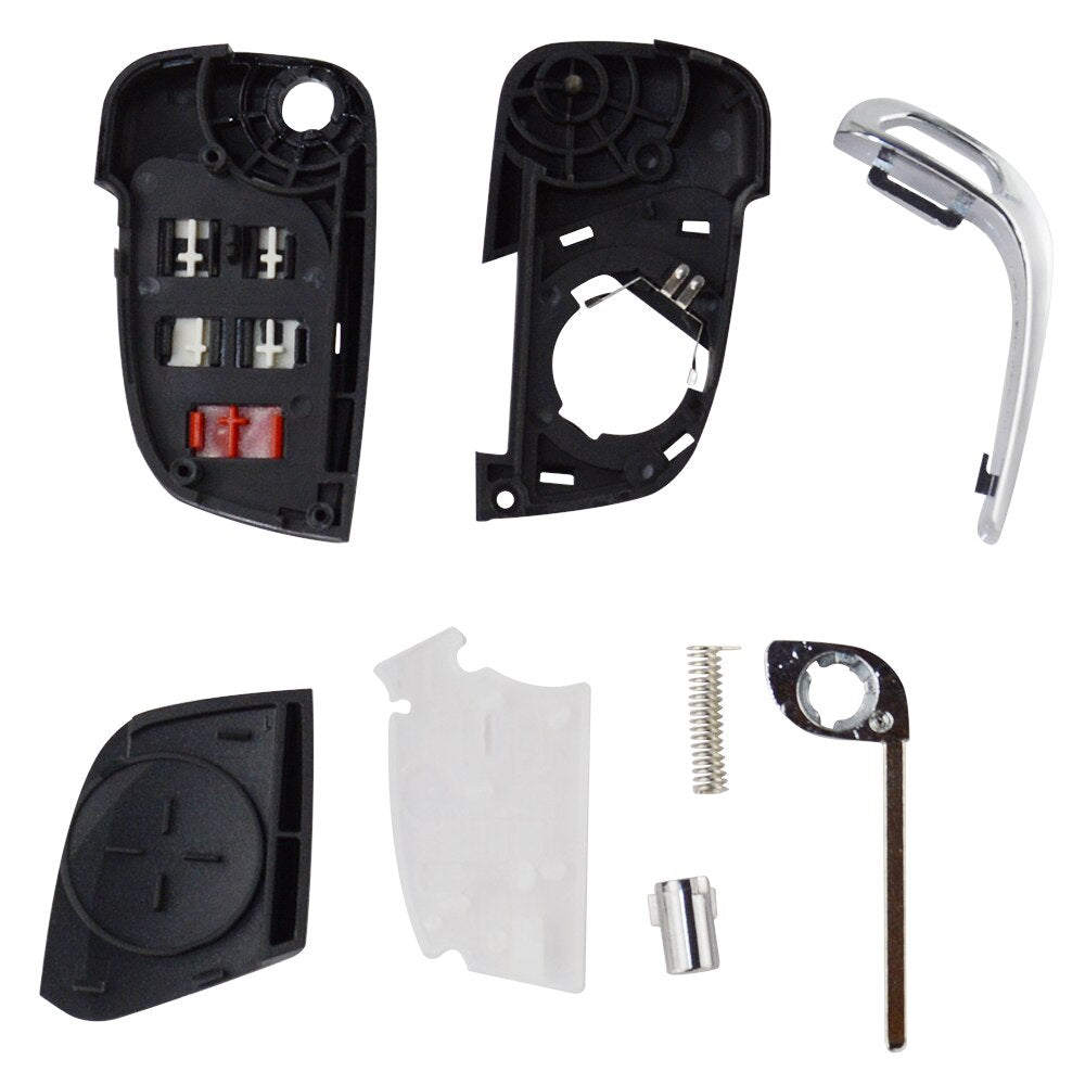 OkeyTech For Chevrolet Lova/Aveo/Cruze Remote Car Key Shell 2/3/4/5 Buttons For Opel Vauxhall Insignia Astra Mokka For Buick - Korvel
