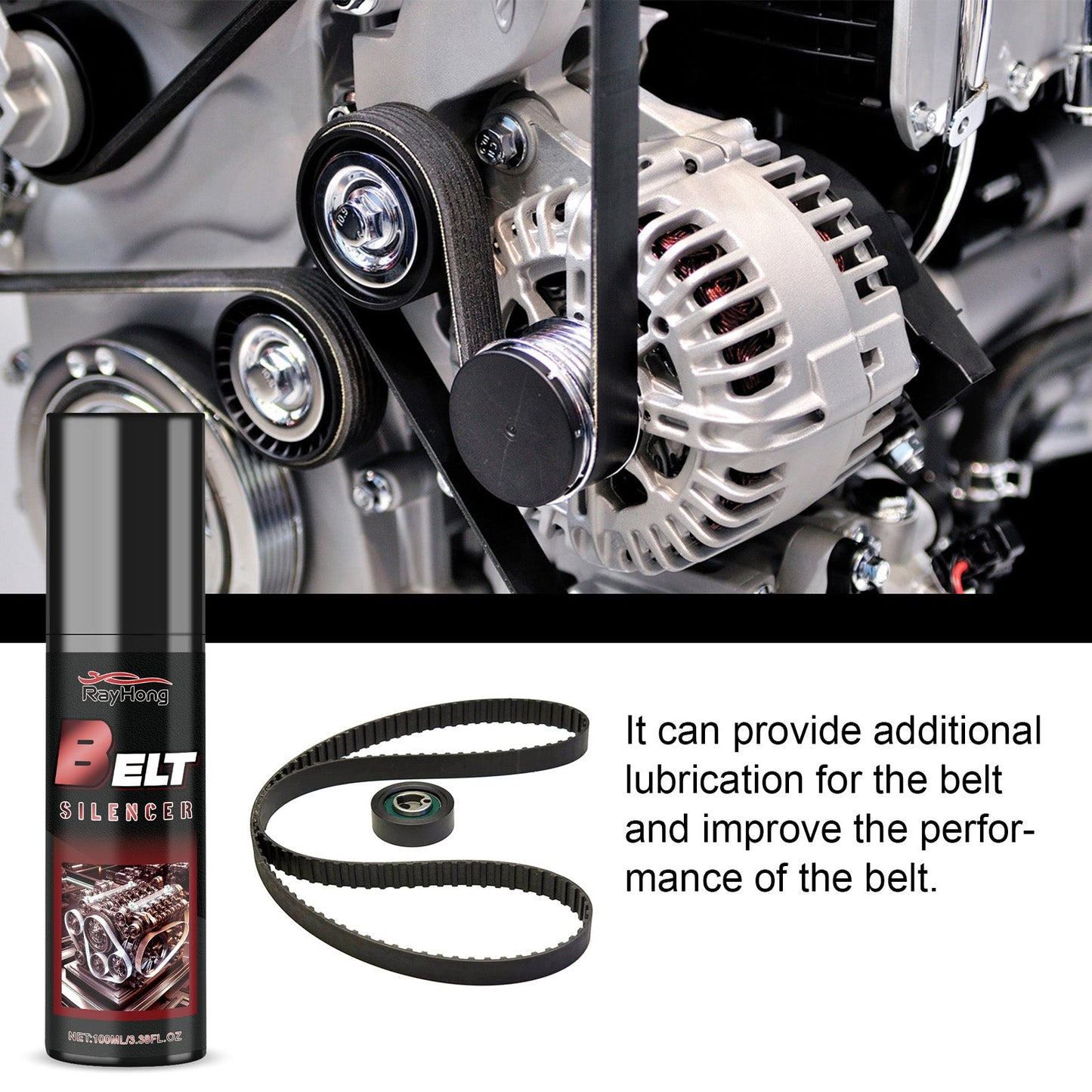 Belt Silencer for Automotive Maintenance