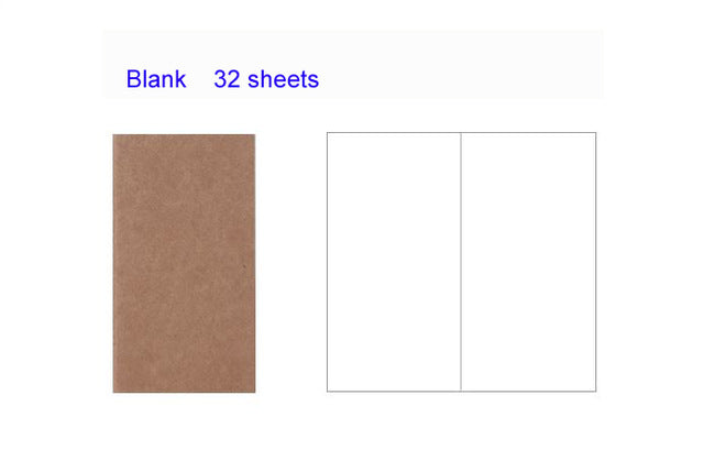 Midori Traveler's Notebook Refill - Blank Dot Grid Paper
