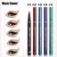 Music Flower New Makeup Cosmetic Black Eyeliner Waterproof Eye Liner Pencil Shadow KAJAL Gel Eyeliner Make up Smokey Eye - Korvel