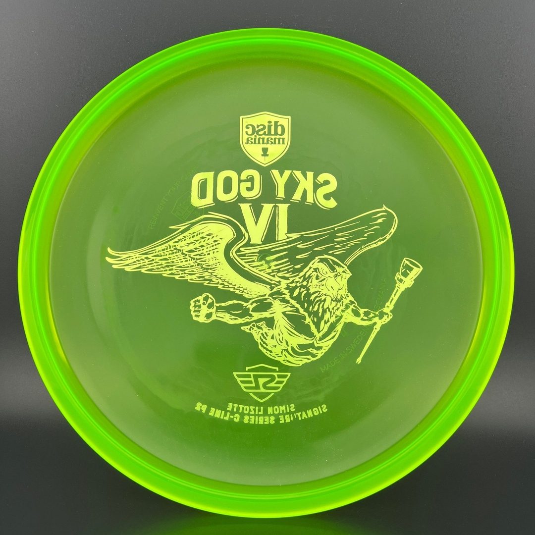 Sky God 4 C-Line P2 - Série Signature Simon Disc Golf Putter