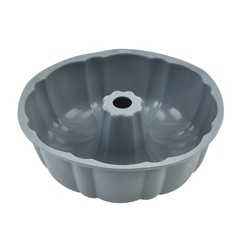 10-inch Non-Stick Silicone Bundt Pan - Multipurpose Baking Mold for Cakes, Jello & Gelatin - Korvel