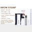 Ibcccndc White Tube Seal Eyebrow Powder Stick New Thrush Artifact Hairline Shadow Eyebrow Cream Set - Korvel
