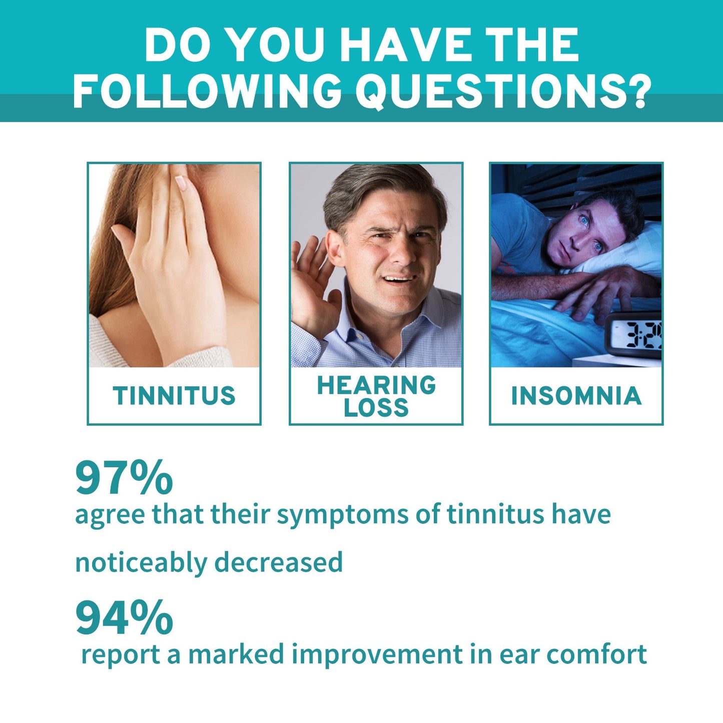 Clear Ear Support Elixir, Relieve Tinnitus Ear Discomfort Inner Ear Obstruction Clean Ear Health Care Solution - Korvel