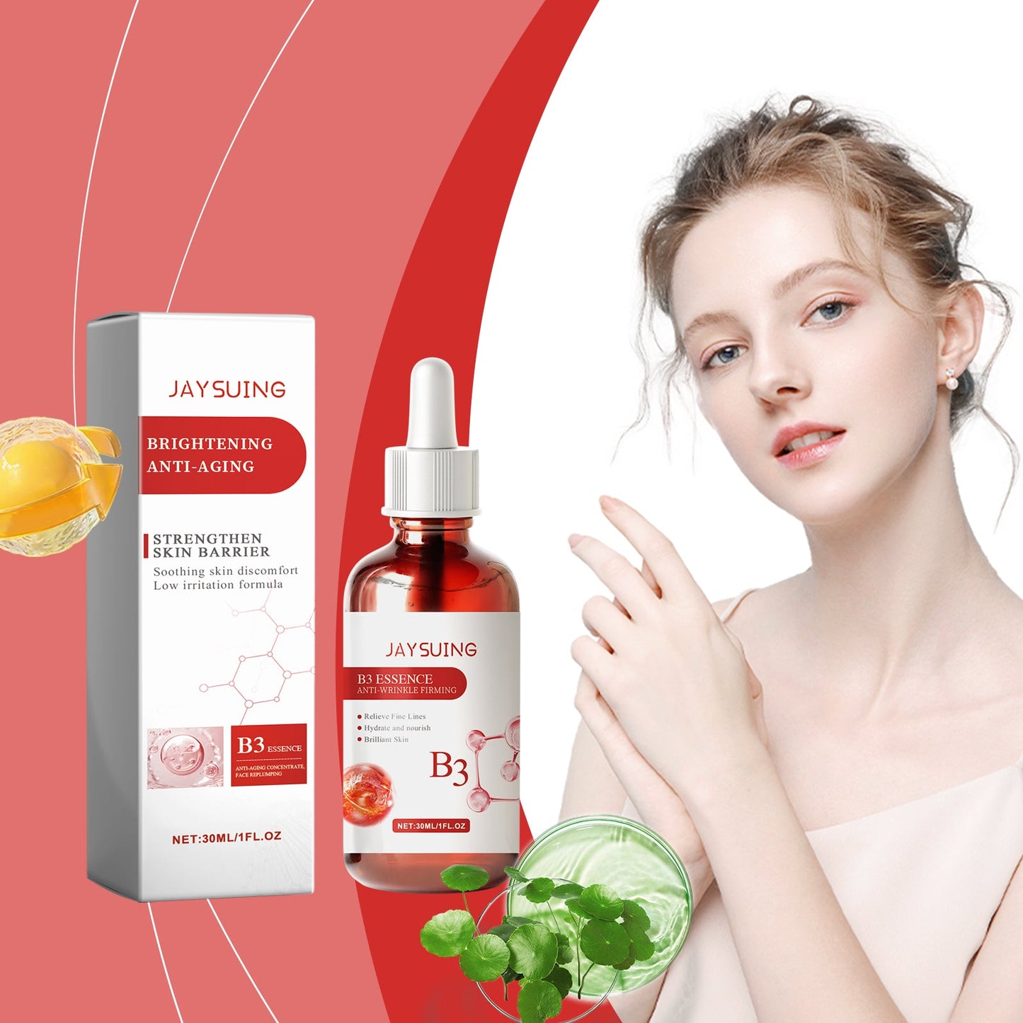 A Firming And Smoothing Serum For Wrinkles And Wrinkles For Line Repair Dull, Hydrating And Brightening Serum - Korvel
