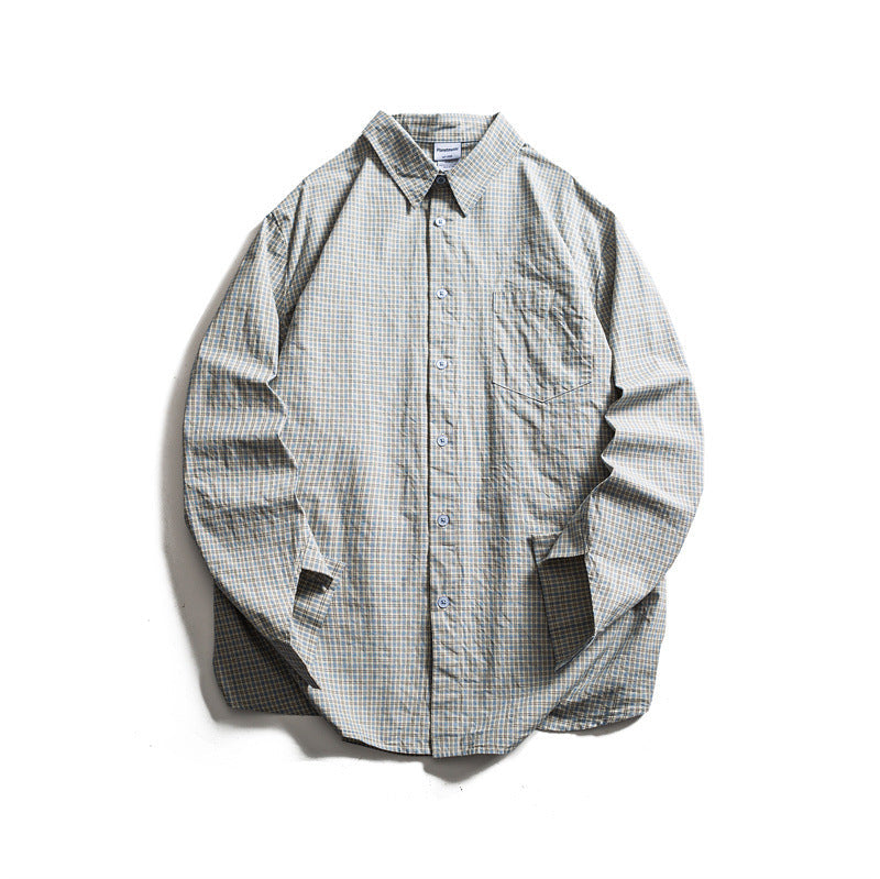 Checkered Long Sleeve Casual Shirt