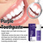 Purple Toothpaste for Fresh Breath and Deep Cleaning