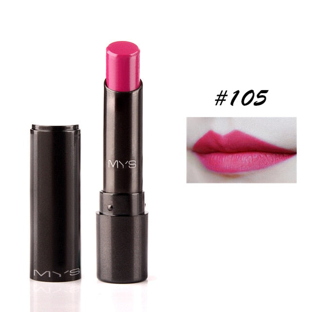 Rouge à lèvres mat MYS Brand Beauty - Teinte rouge longue tenue