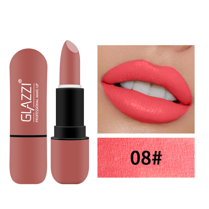 Velvet Air New Capsule Not Easy to Fall Out Lipstick Portable Matte Matte Flame Lipstick - Korvel