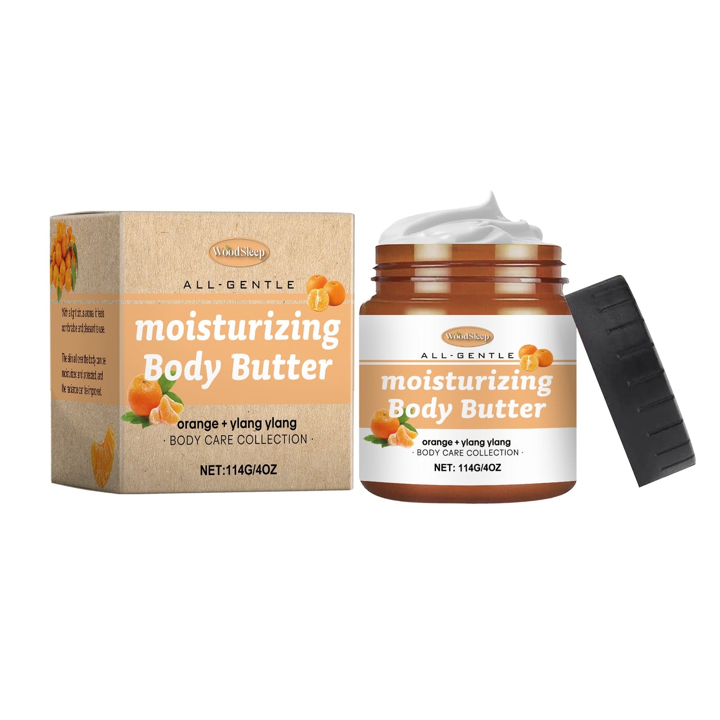Citrus Body Butter Moisturizer Citrus Nourishes Butter Moisturizing, Refreshing And Gentle Skin Care - Korvel