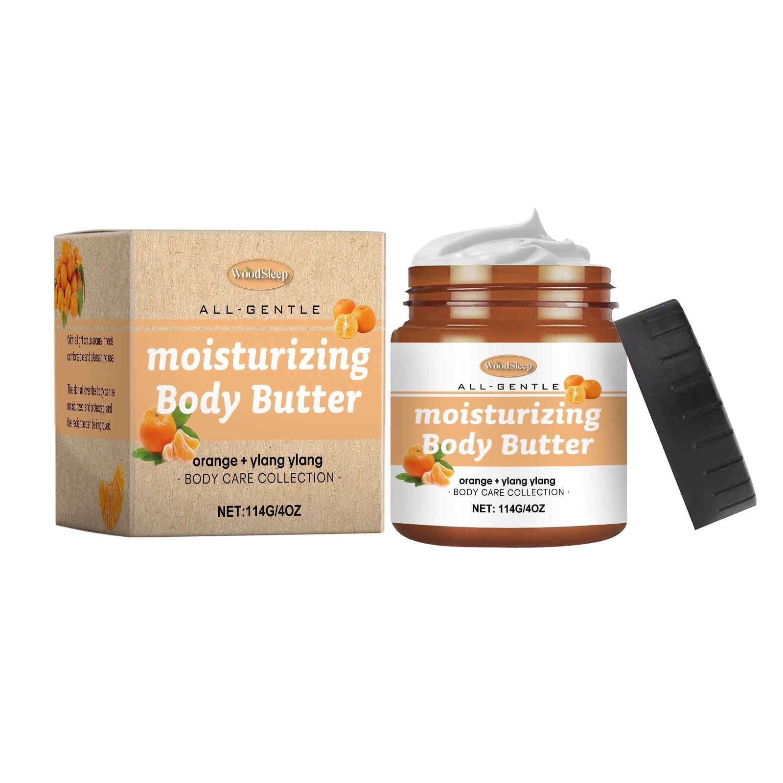 Citrus Body Butter Moisturizer Citrus Nourishes Butter Moisturizing, Refreshing And Gentle Skin Care - Korvel