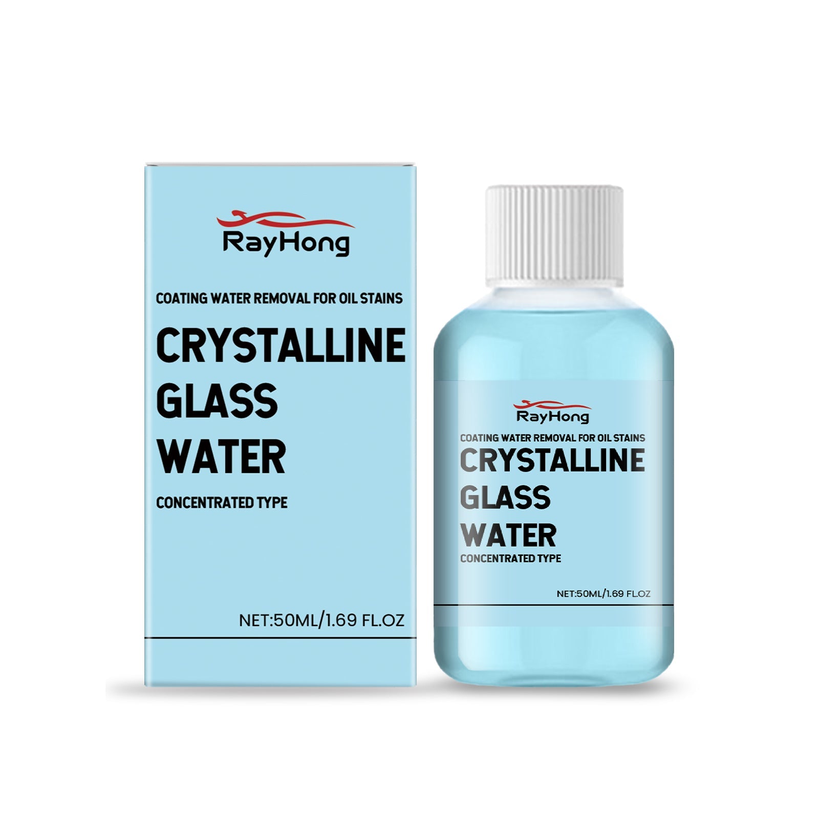 Car Coated Crystal Glass Water, Car Decontamination Wiper Clean Water Four Seasons Universal Rain Glass Water - Korvel