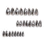Bow wear manicure long almond nails fake nails - Korvel