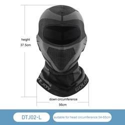 Winter Cycling Warm Scarf For Men And Women Double Layer With Fleece Thickened Cold Mask Windproof Ear Protector Head Cover - Korvel