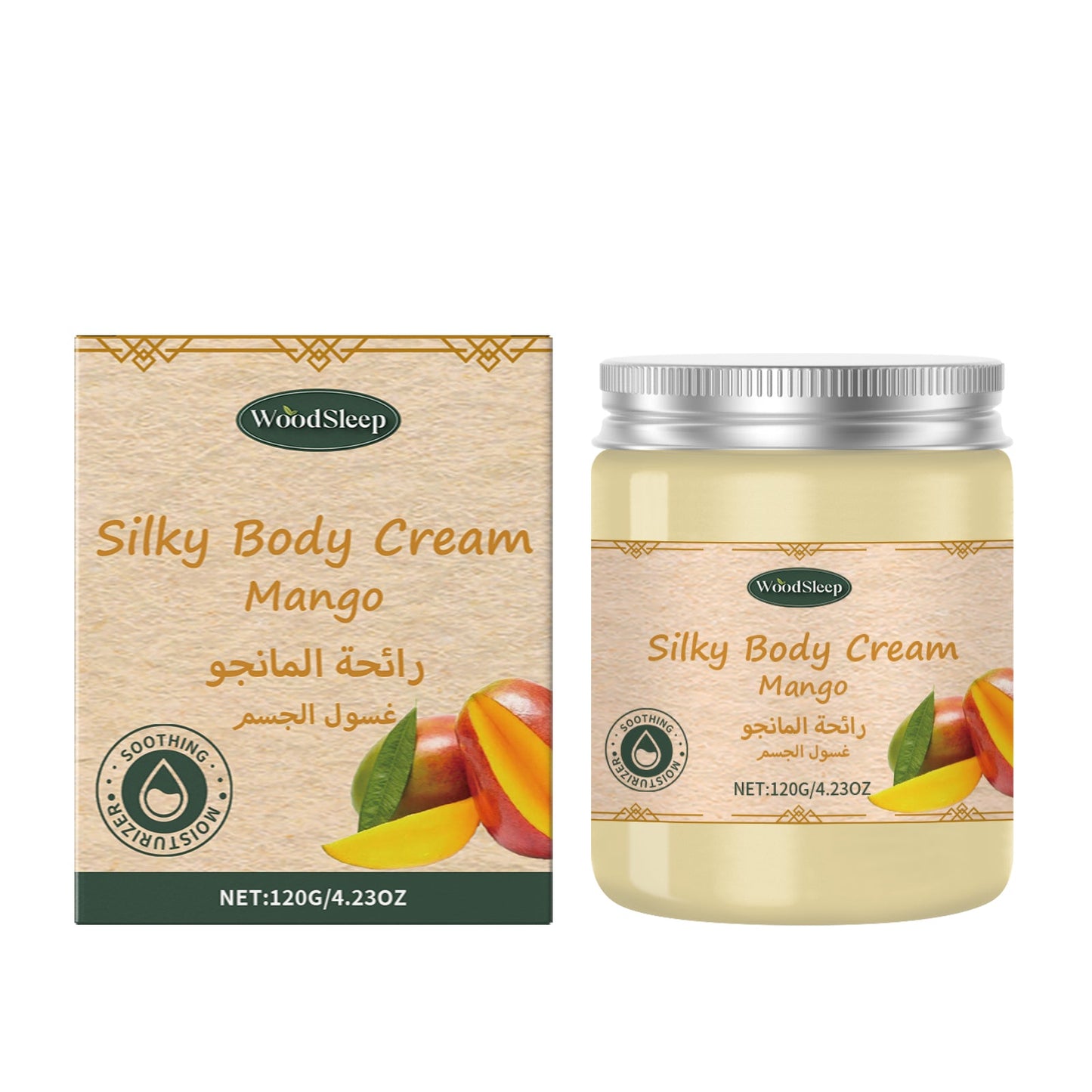 Mango Moisturizing Moisturizer Nourishes, Hydrates, Hydrates, Rejuvenates And Rejuvenates Creamy Skin Care Cream - Korvel