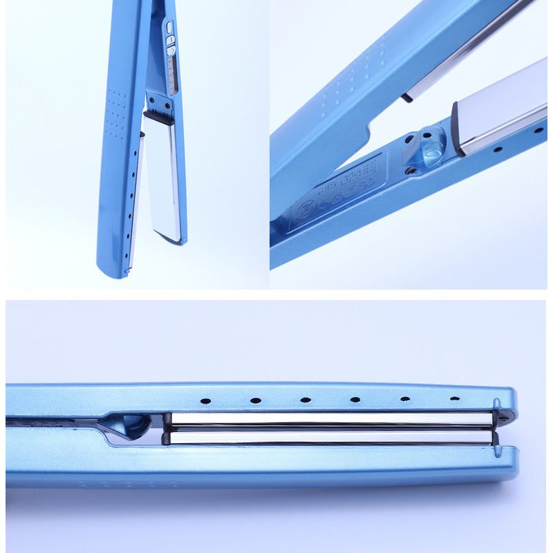 Plancha y Rizador de Pelo de Doble Uso - Portátil y de Calentamiento Rápido