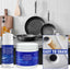 Kitchen All-Purpose Stain Removing Cleaning Powder, Kitchen Stove Oil Cleaning Utensils Rust Removal Stains Dirt Cleaning Agent - Korvel