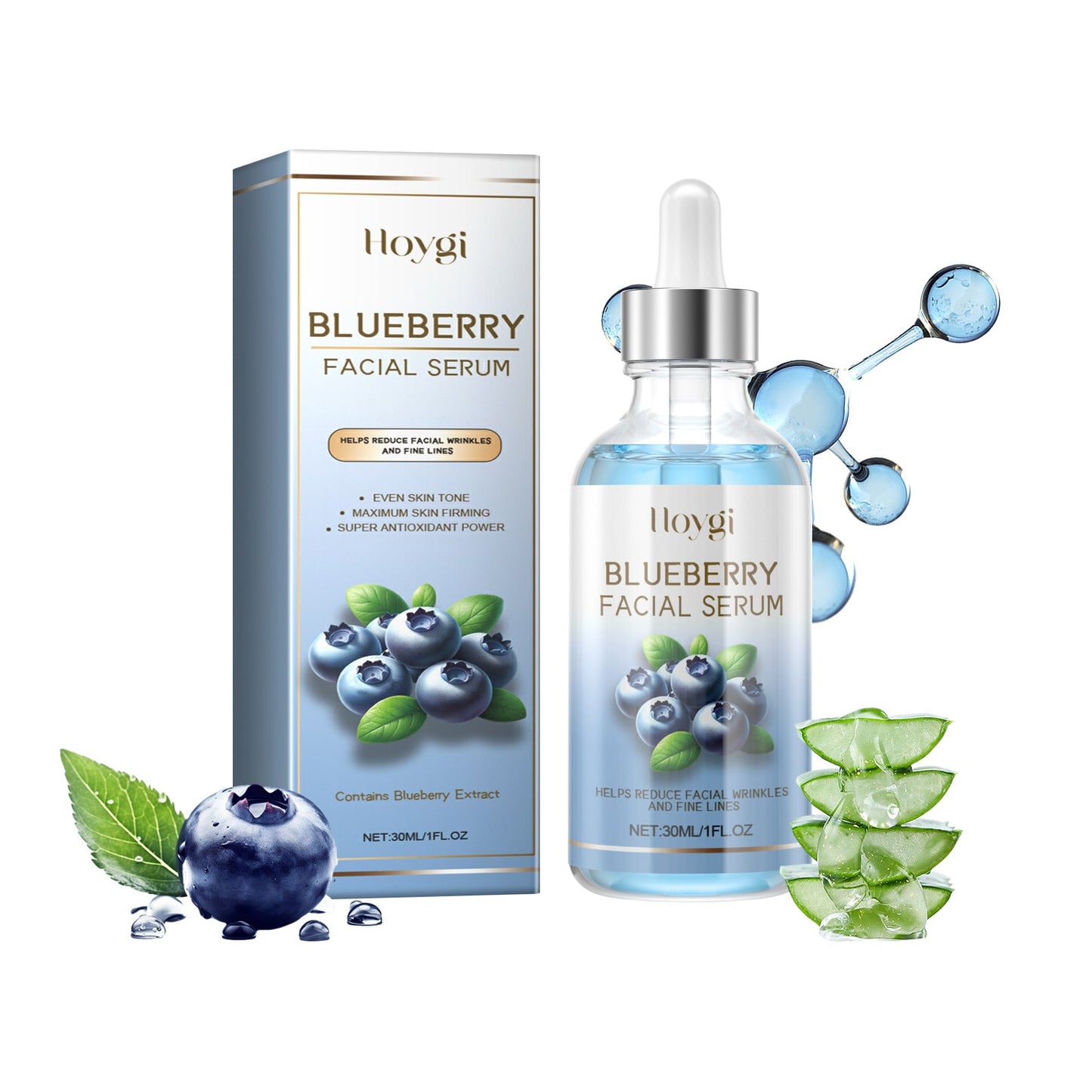 Blueberry Facial Essence for Radiant Skin