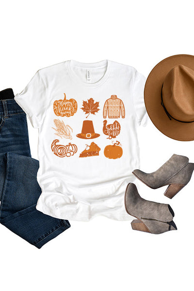 Thanksgiving Favorites T-Shirt - Korvel