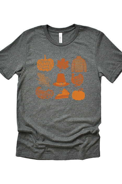 Thanksgiving Favorites T-Shirt - Korvel