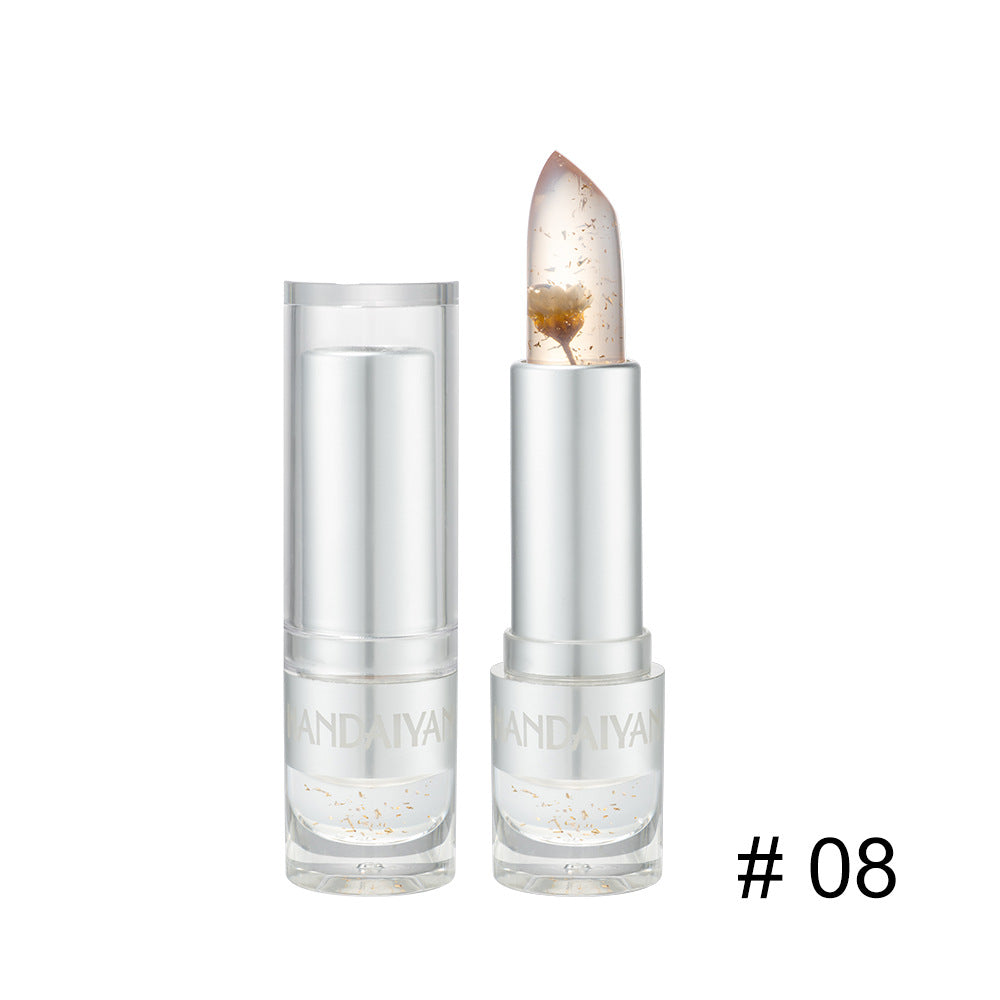 HANDAIYAN Warm Lipstick Flower Color Changing Moisturizing Lipstick Is Not Easy To Fade And Does Not Take Off Makeup - Korvel