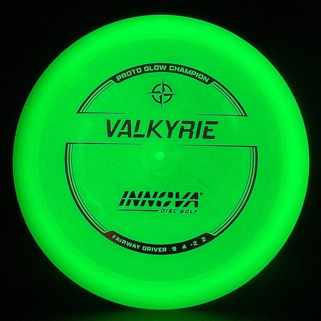 Proto Glow Champion Valkyrie Disc Golf Driver