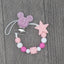 Silicone Beads Pacifier Clip for Infants and Toddlers