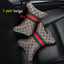 Luxury Linen Car Headrest Pillow - Unisex Neck Rest Cushion