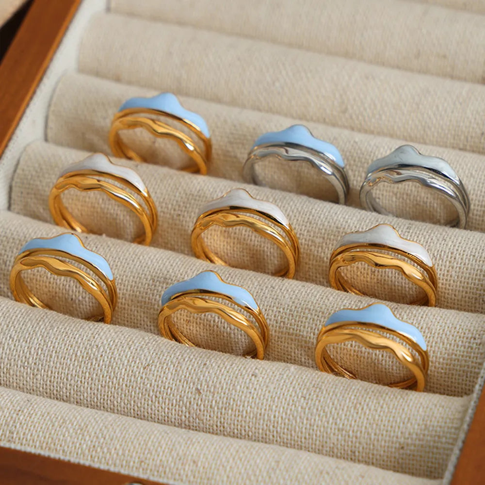 18K Gold-Plated Open Ring - Korvel