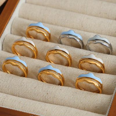 18K Gold-Plated Open Ring - Korvel