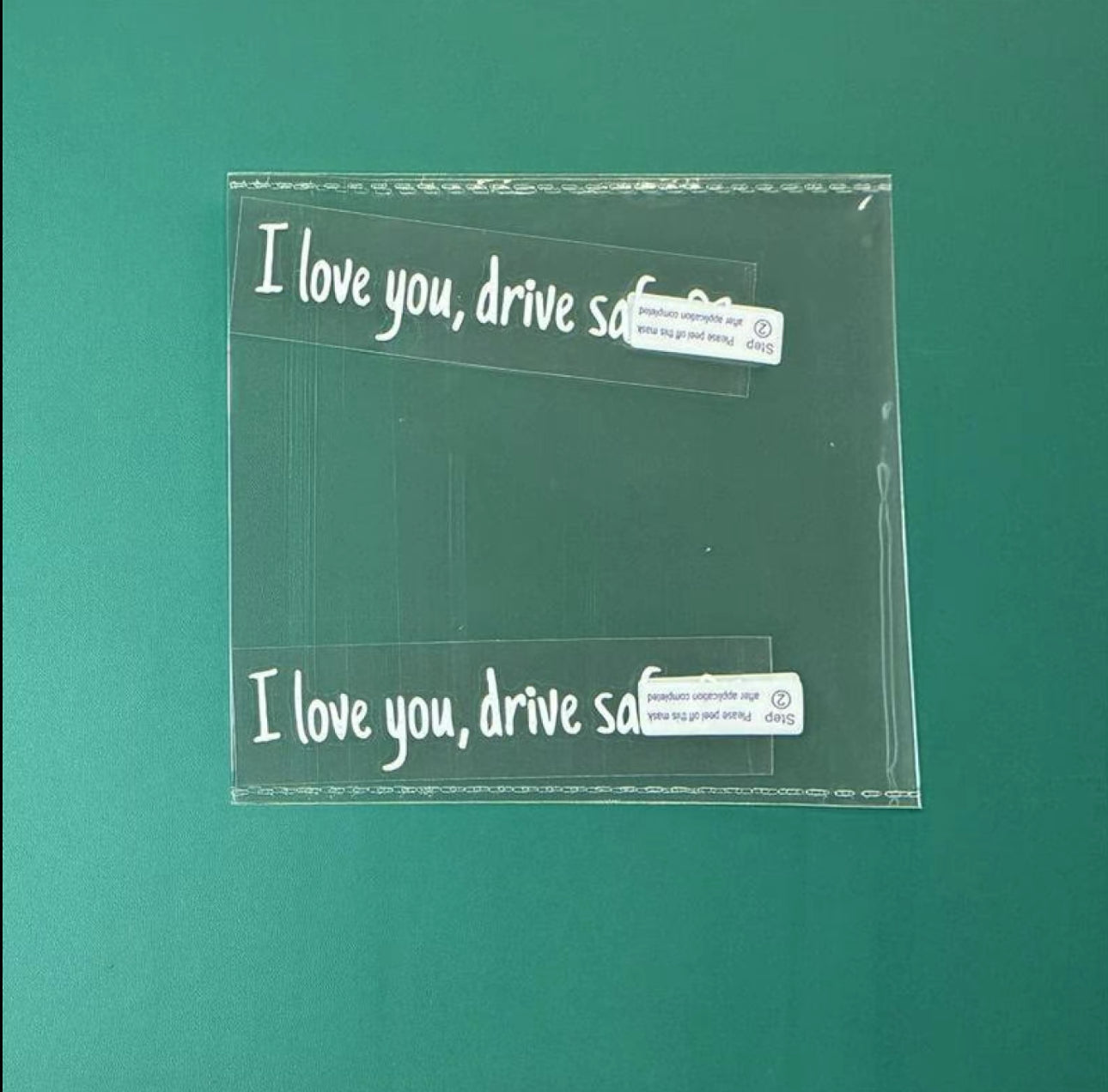 SafeLove Mirror Decal Set - Korvel