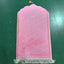Shell shaped solid color carpet irregular flannel sponge thickened short flannel embossed portable floor mat - Korvel