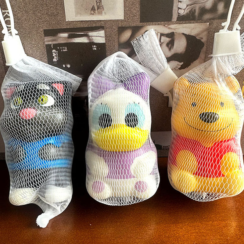 Netbag Egg Boy Party Pinch Music Stress Relief Toy Slow Rebound Ventilatory Artifact Cartoon Stress Relief Student Small Gift Item - Korvel
